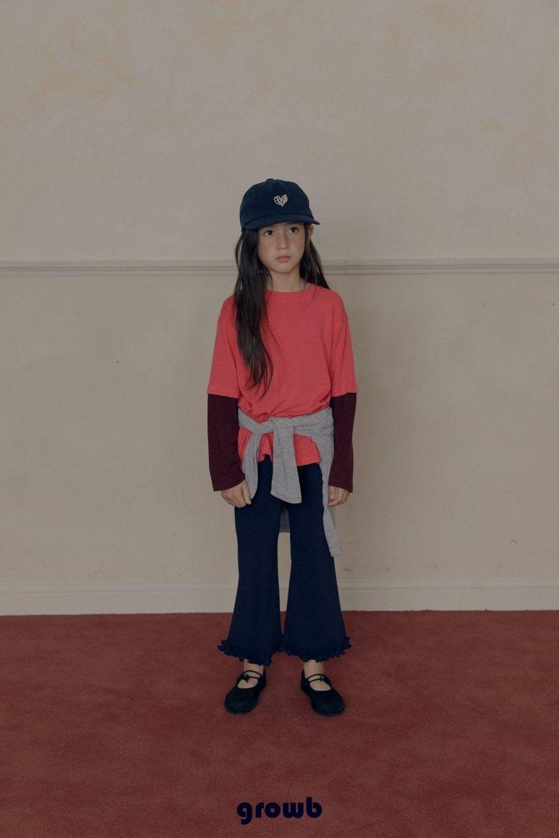 《予約》Siron Frill Rib Pants / GROWB