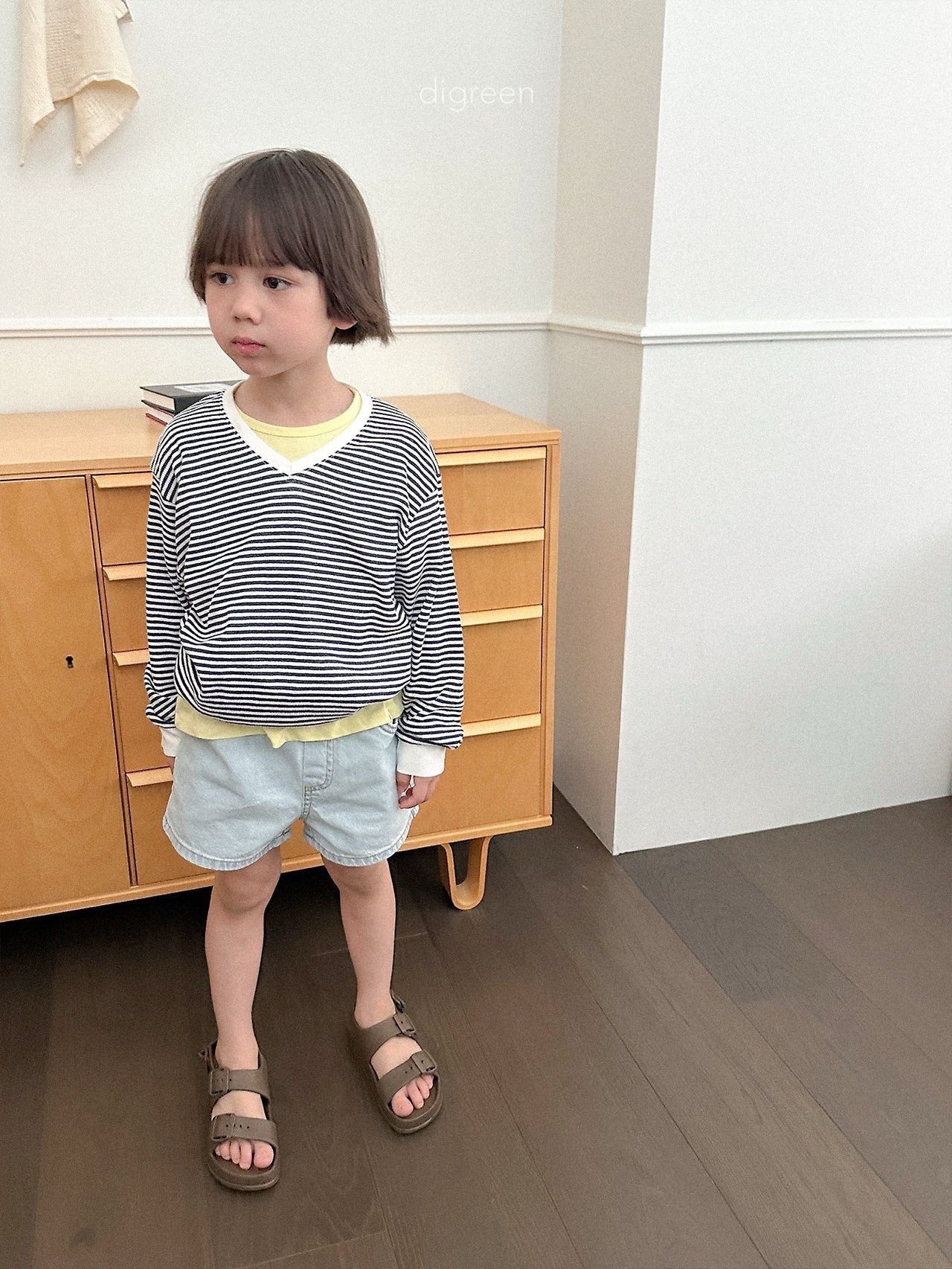 《予約》Veil Short Denim / digreen