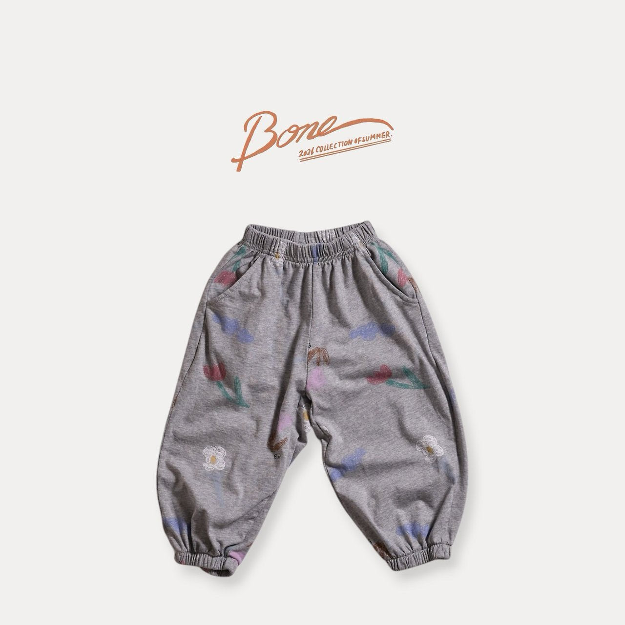 《予約》Flower Jogger Pants / Boneoune
