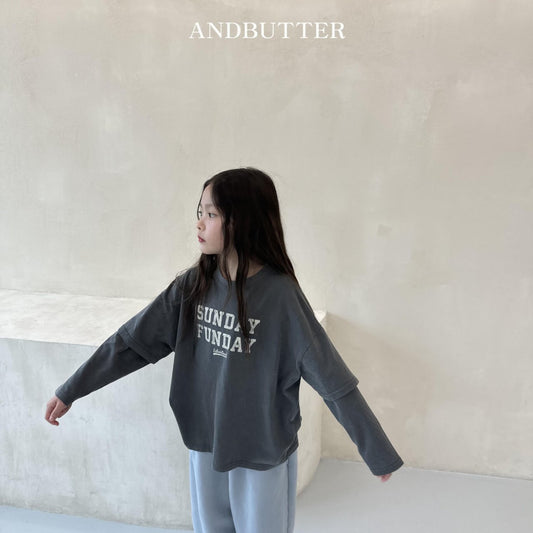 《予約》Sunday Pigment Tee / andbutter