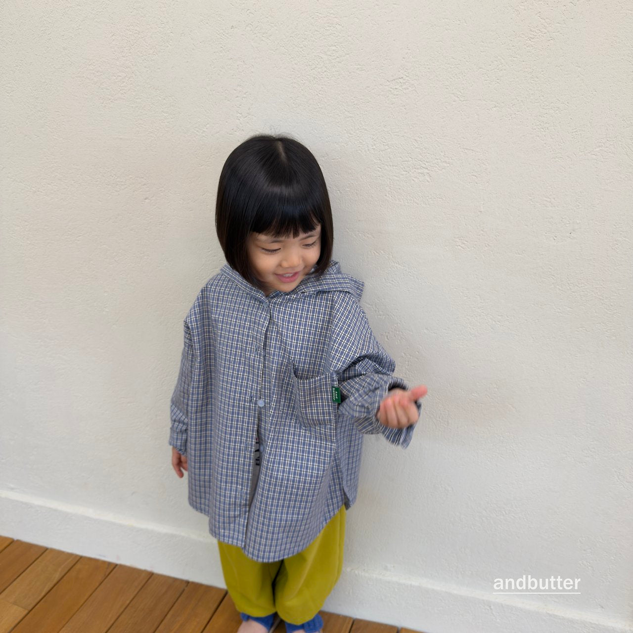 《予約》Cap Hood Shirt / ANDBUTTER