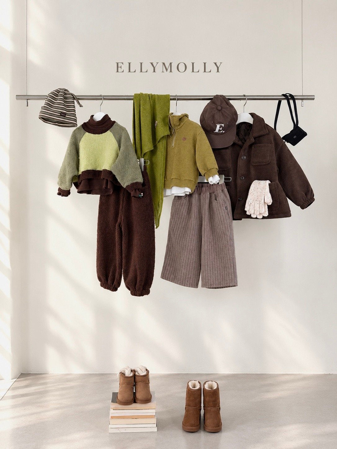 《予約》 Fluffy Wool Coat / ELLY MOLLY