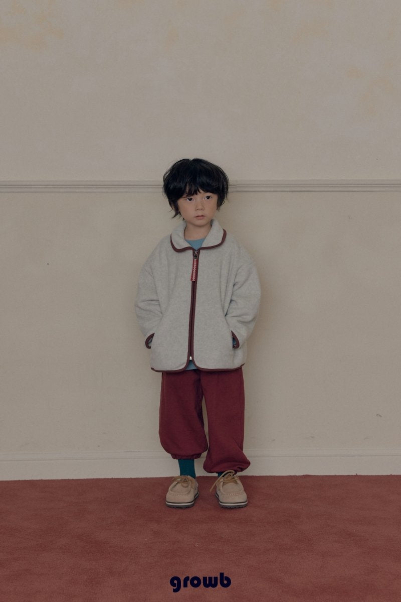 《予約》Button Jogger Pants / GROWB