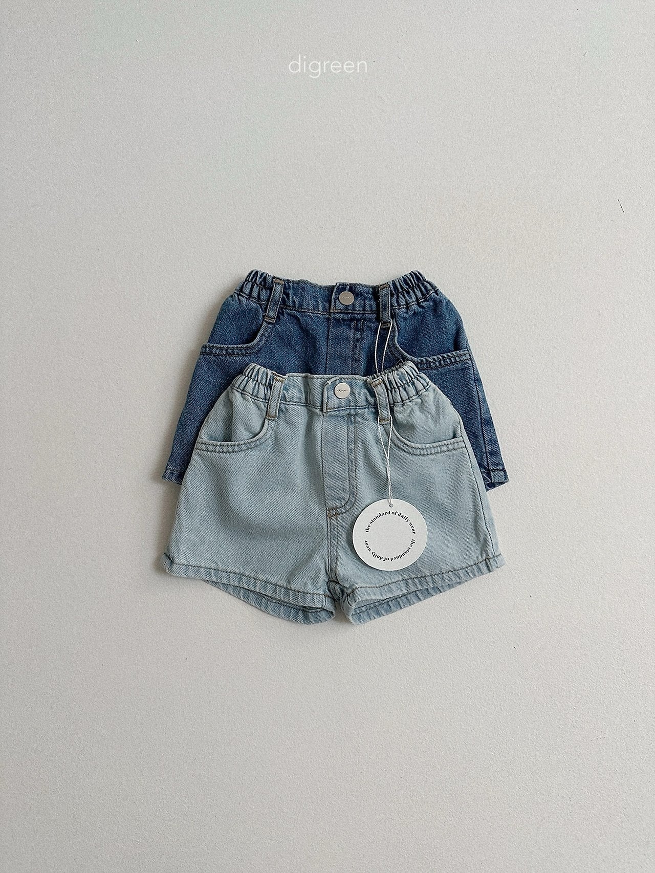 《予約》Veil Short Denim / digreen