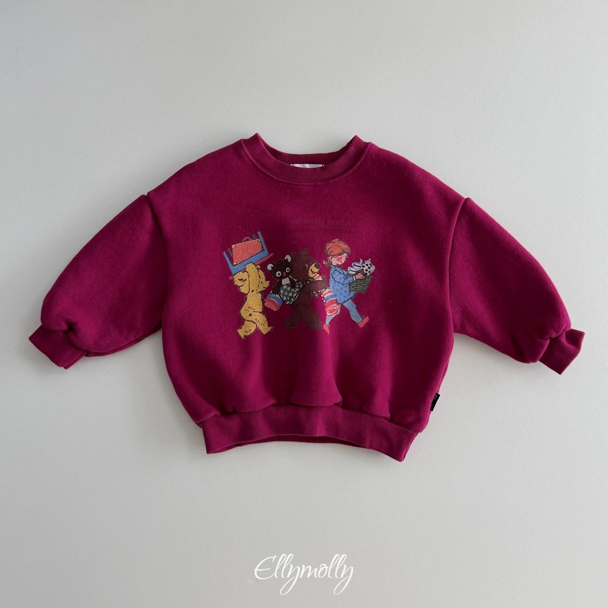 《予約》Market Friends Sweatshirt / ELLY MOLLY