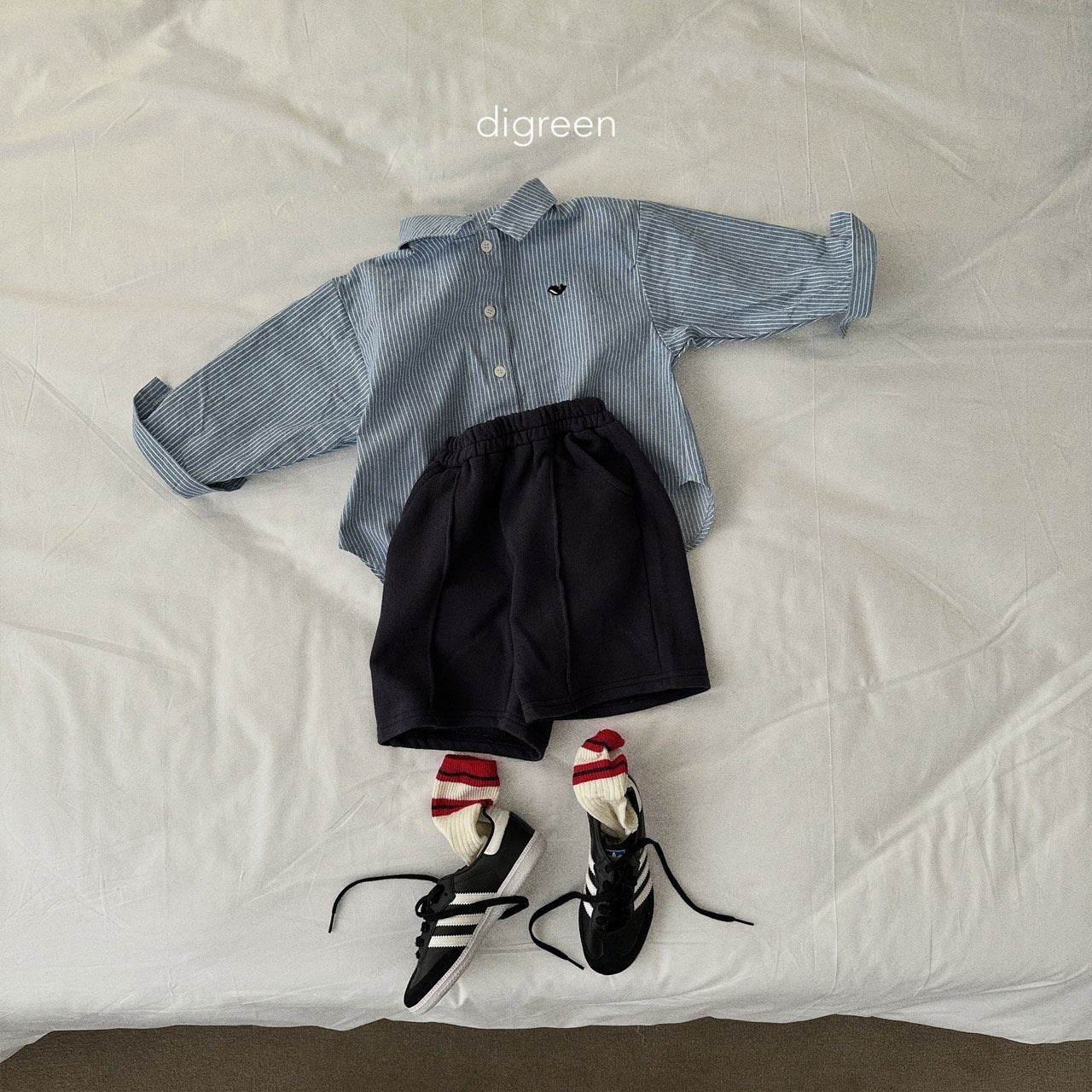《navy L size》La La Pants