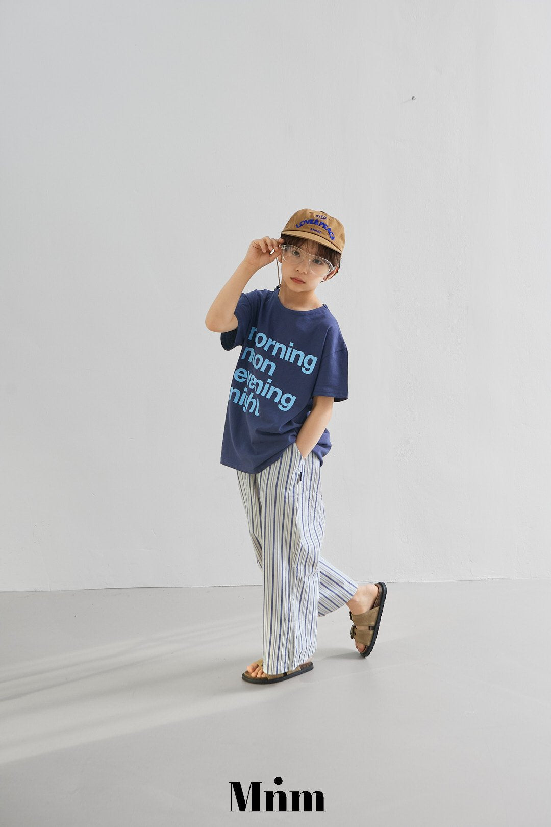 《予約》Combi Stripe Pants / MINIMAL