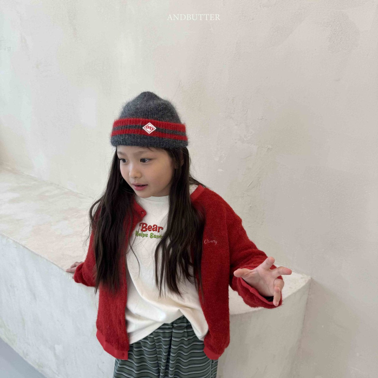 《予約》 Mix Angora Beanie / andbutter