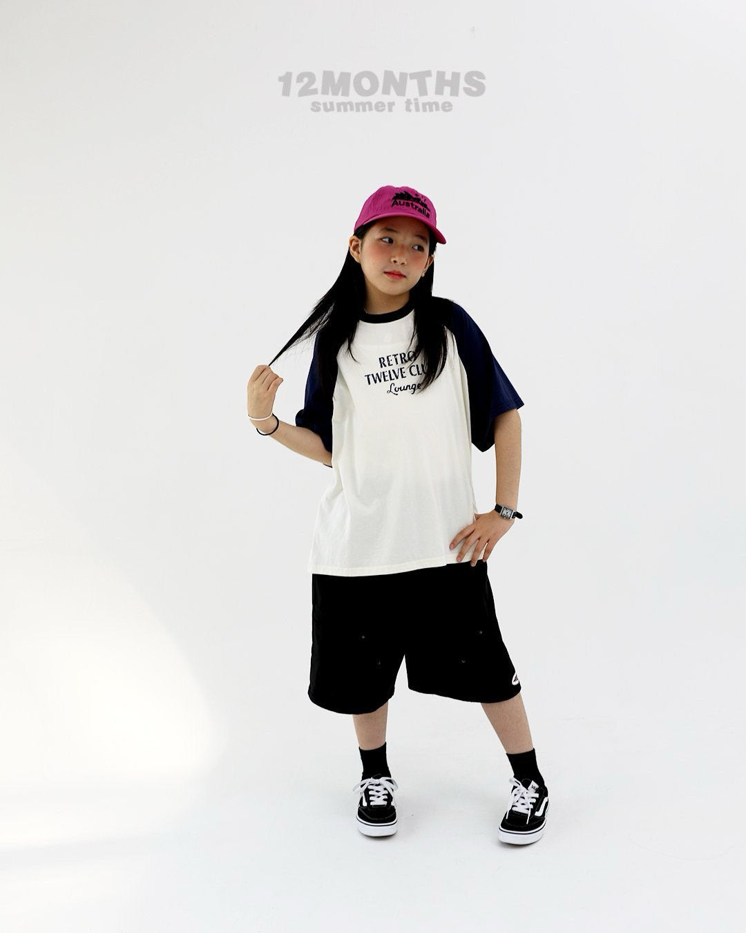 《予約》Club Raglan Tee / 12months