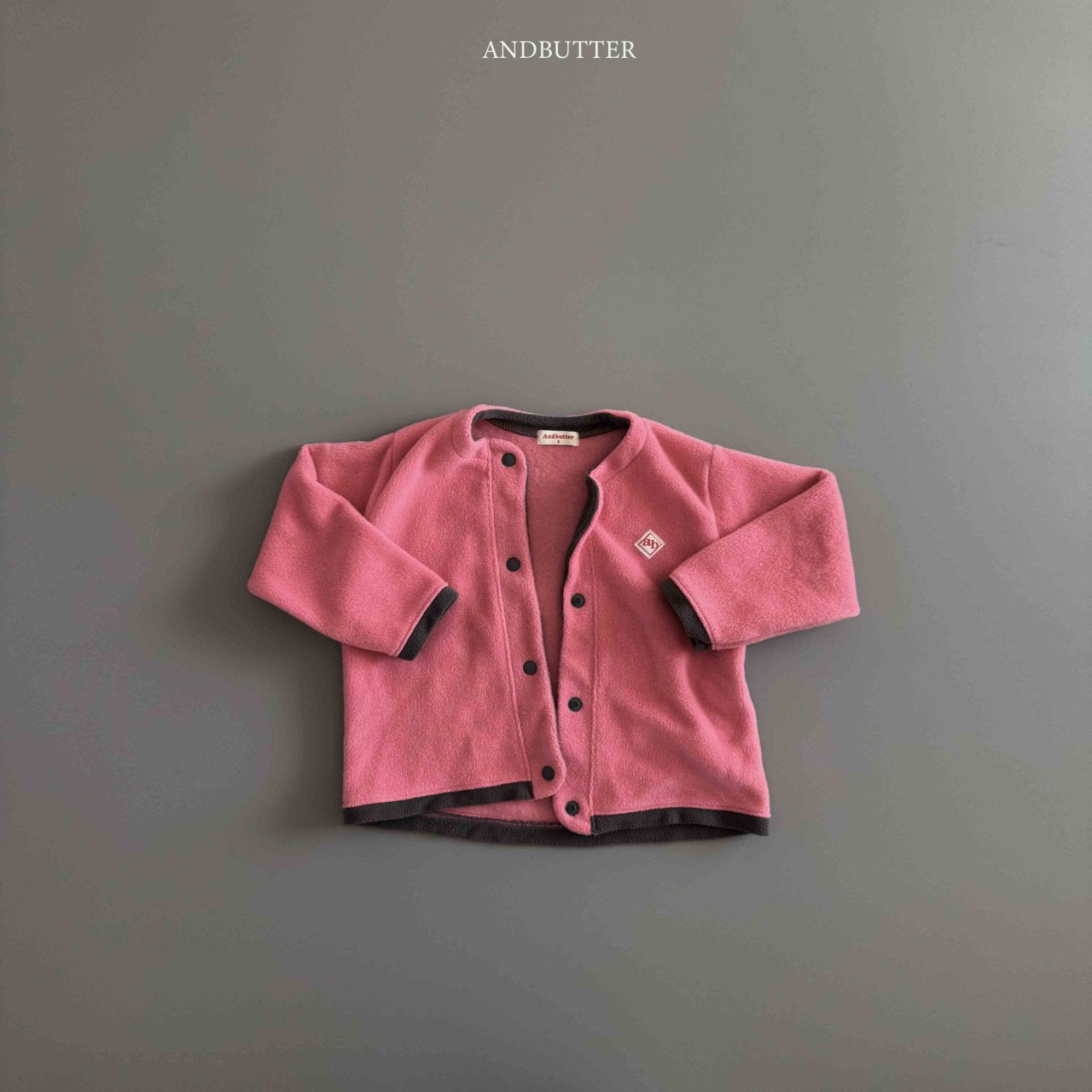 《予約》Fleece Mix Cardigan / andbutter