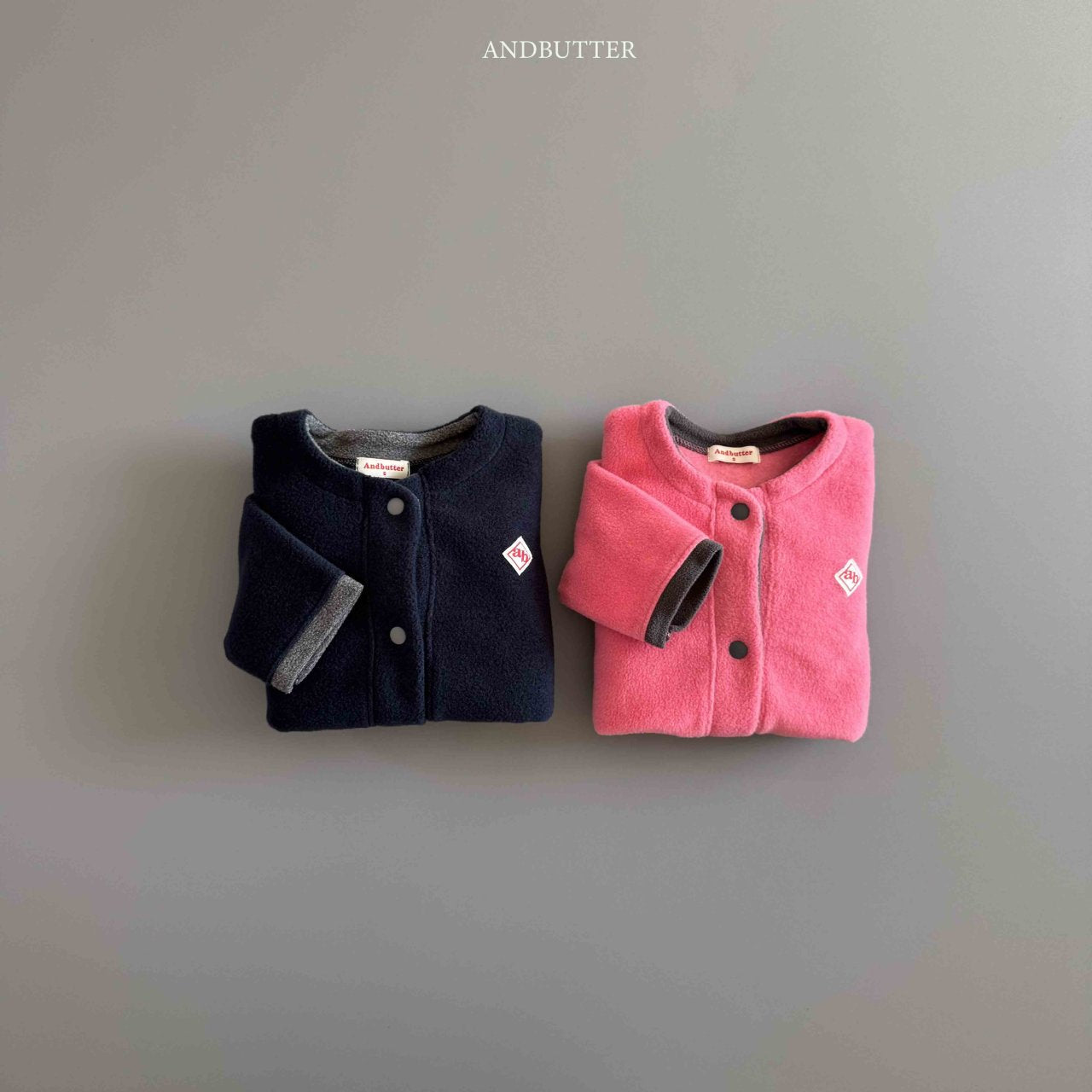 《予約》Fleece Mix Cardigan / andbutter