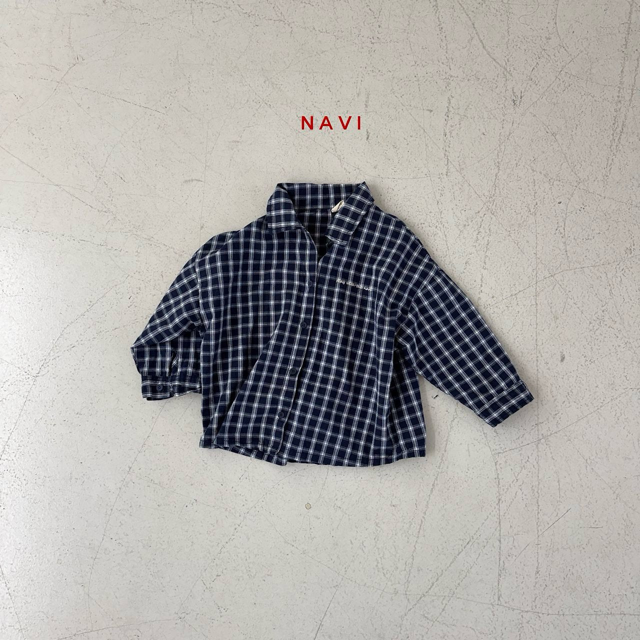 《予約》Yacht Shirt / navi.