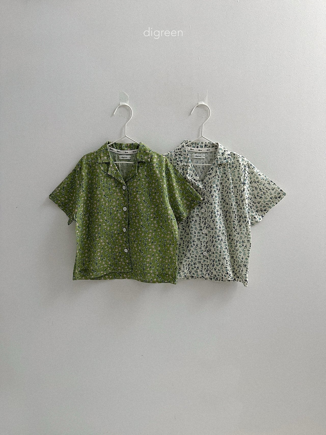 《予約》Flora Shirt / digreen