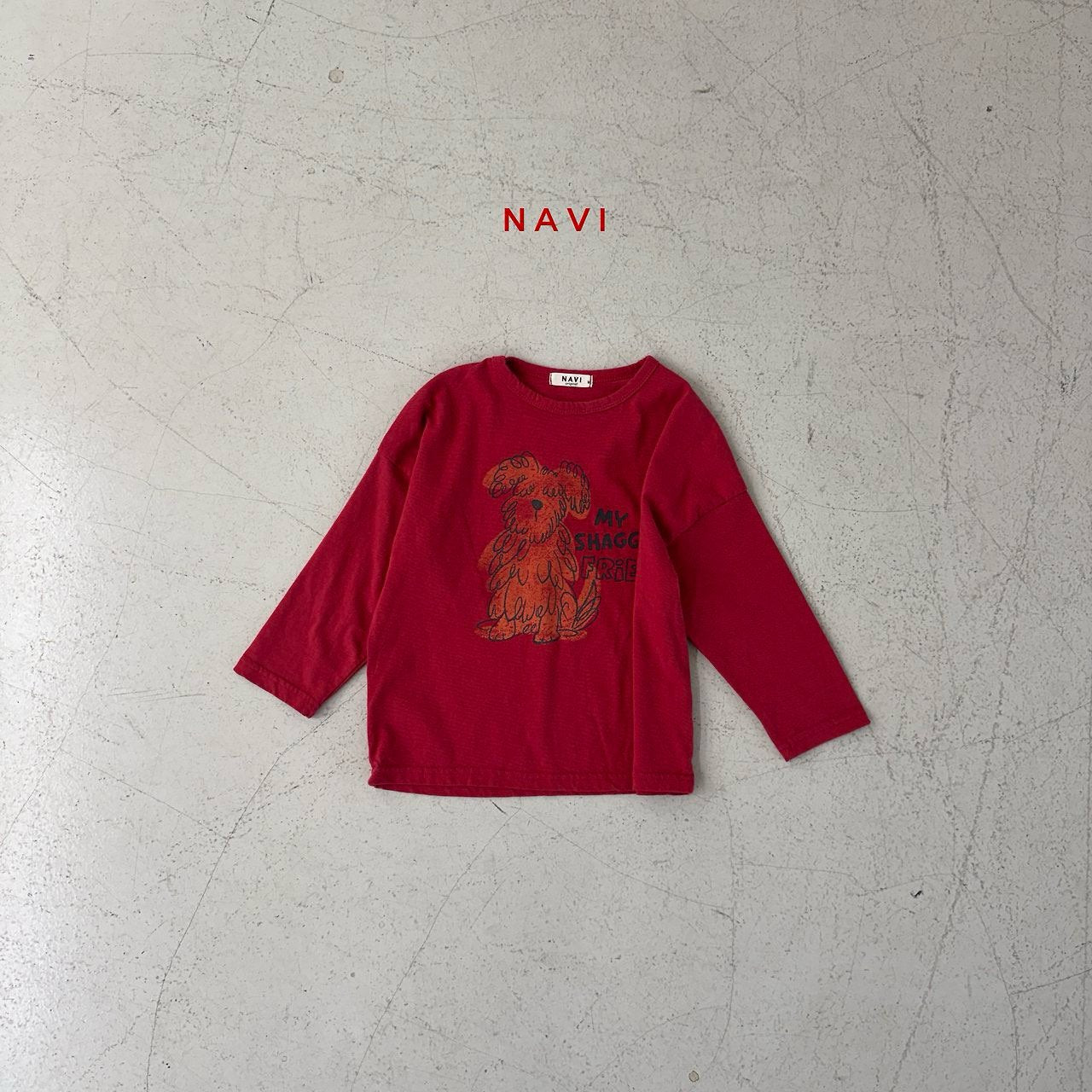 《予約》Puppy Tee / navi.