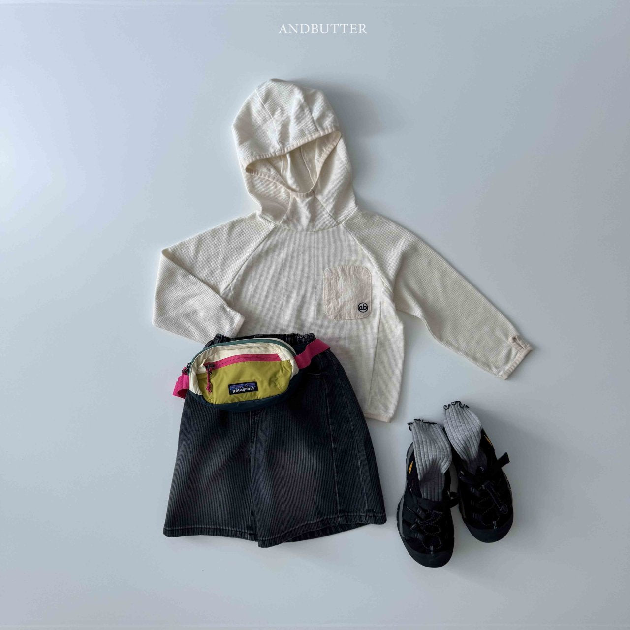 《予約》Runner Waffle Hoodie / andbutter