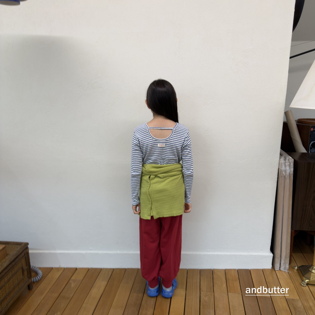 《予約》Rib Jogger Pants / ANDBUTTER