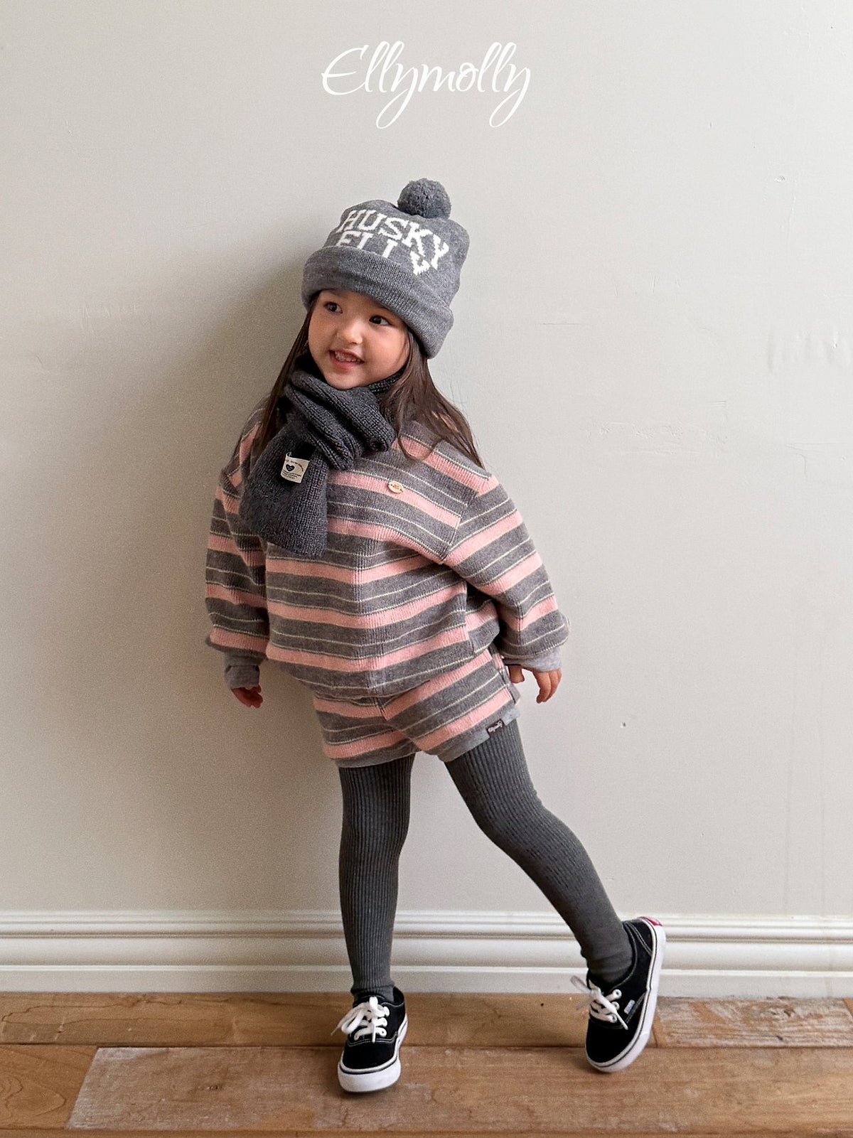 《予約》Grove Knit Sweatshirt / ELLY MOLLY