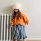 《予約》Fleece Frill Long Dress / ELLY MOLLY