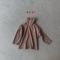 《予約》Ribbon Stripe Turtleneck Tee / NAVI