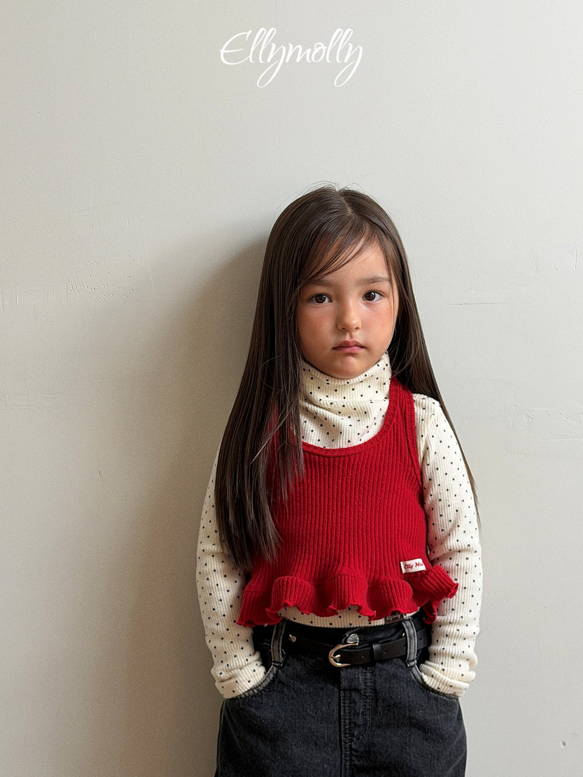 《予約》Wool Ribbed Halter Top / ELLY MOLLY
