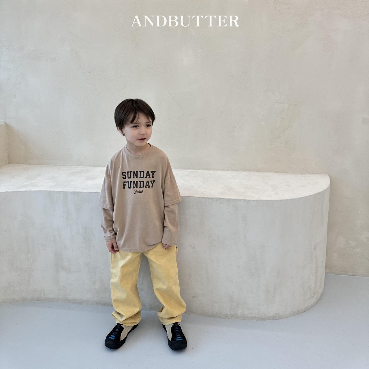 《予約》Painter Color Pants / andbutter