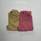 《予約》Painter Color Pants / andbutter