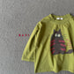 《予約》Vintage Cat L/S Tee / NAVI