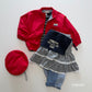 《予約》Heart Pocket Stripe T-Shirt / ANDBUTTER