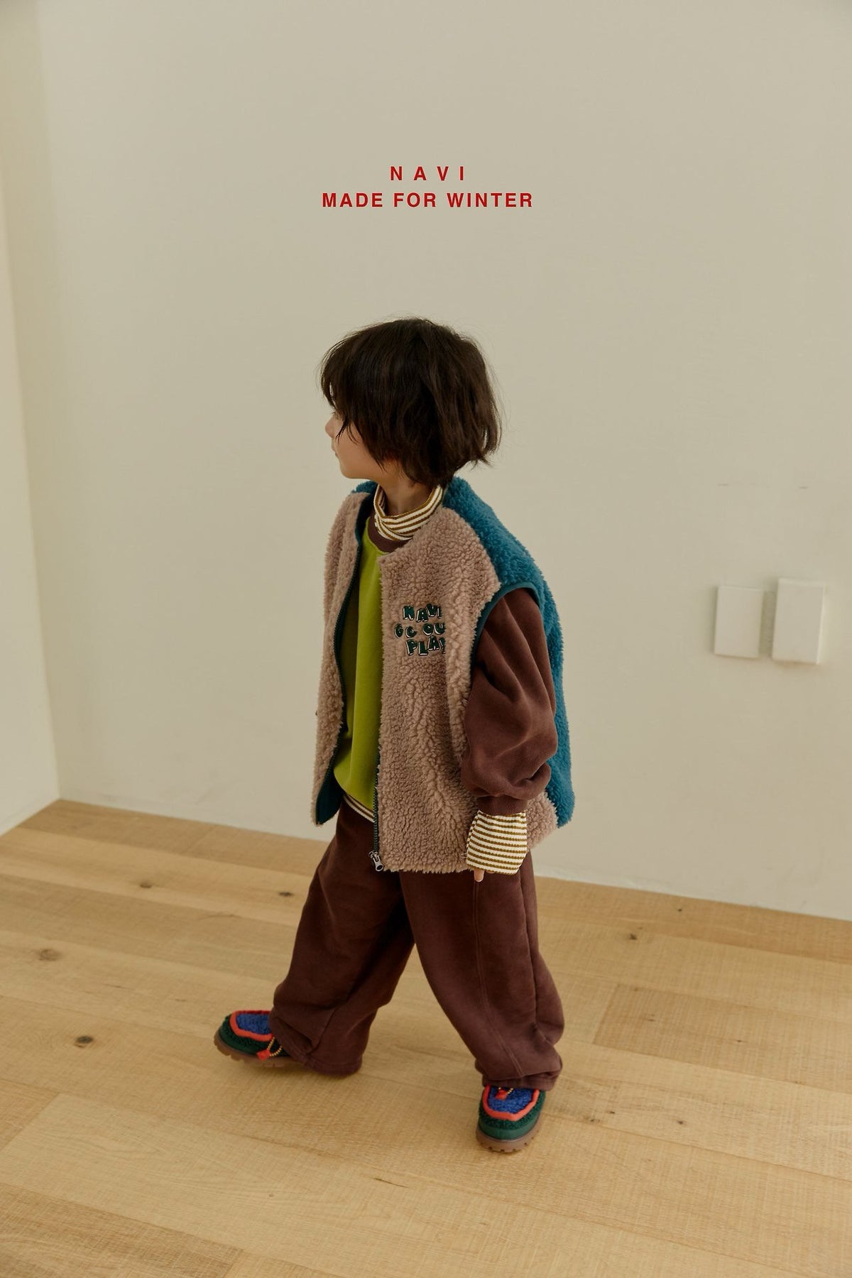 《予約》Mood Raglan Sweatshirt / NAVI