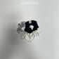 《予約》Metal Pearl Scrunchies / andbutter