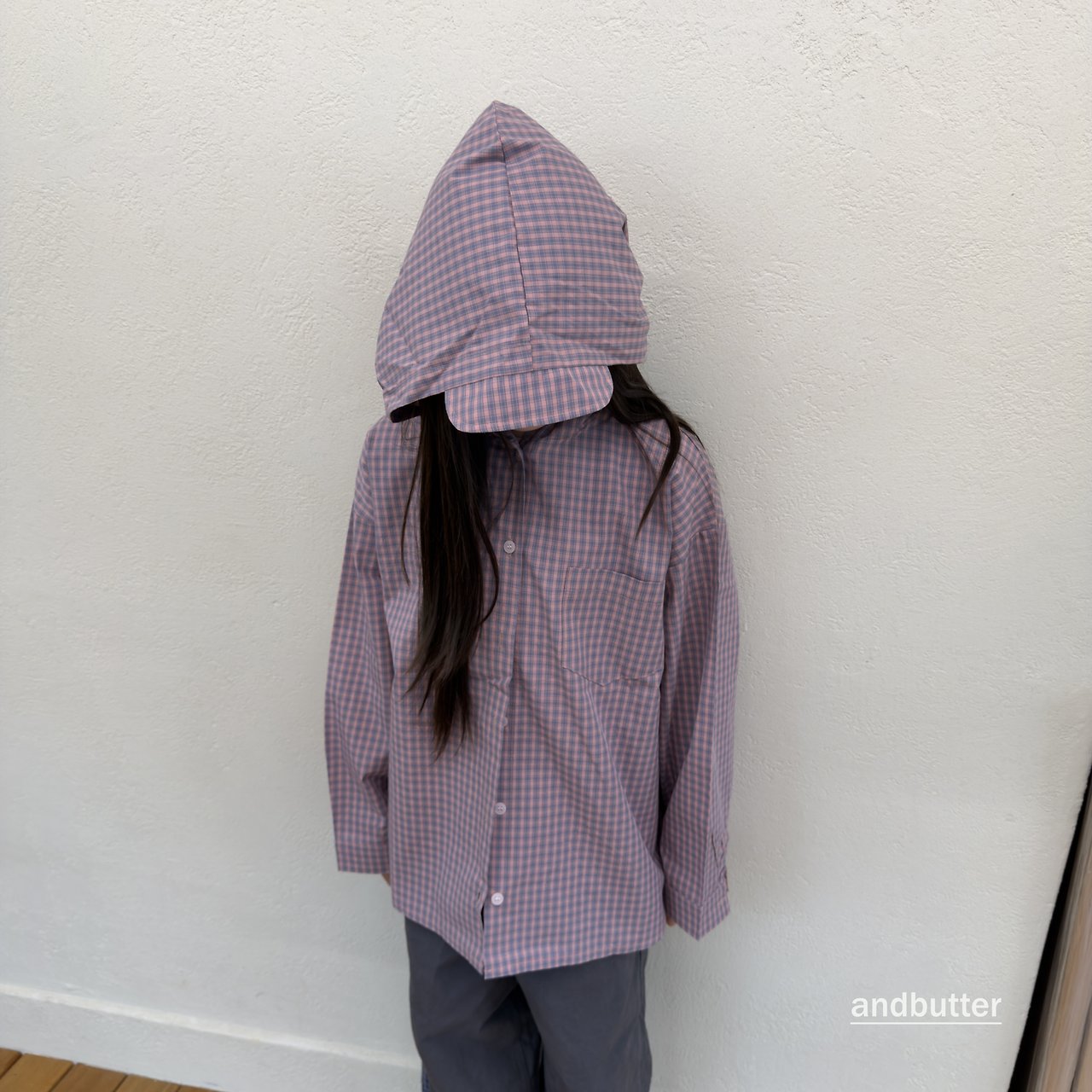 《予約》Cap Hood Shirt / ANDBUTTER
