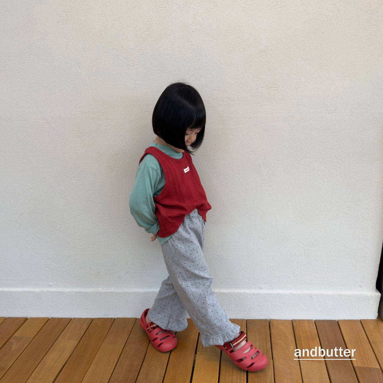 《予約》Chouchou Frill Pants / ANDBUTTER