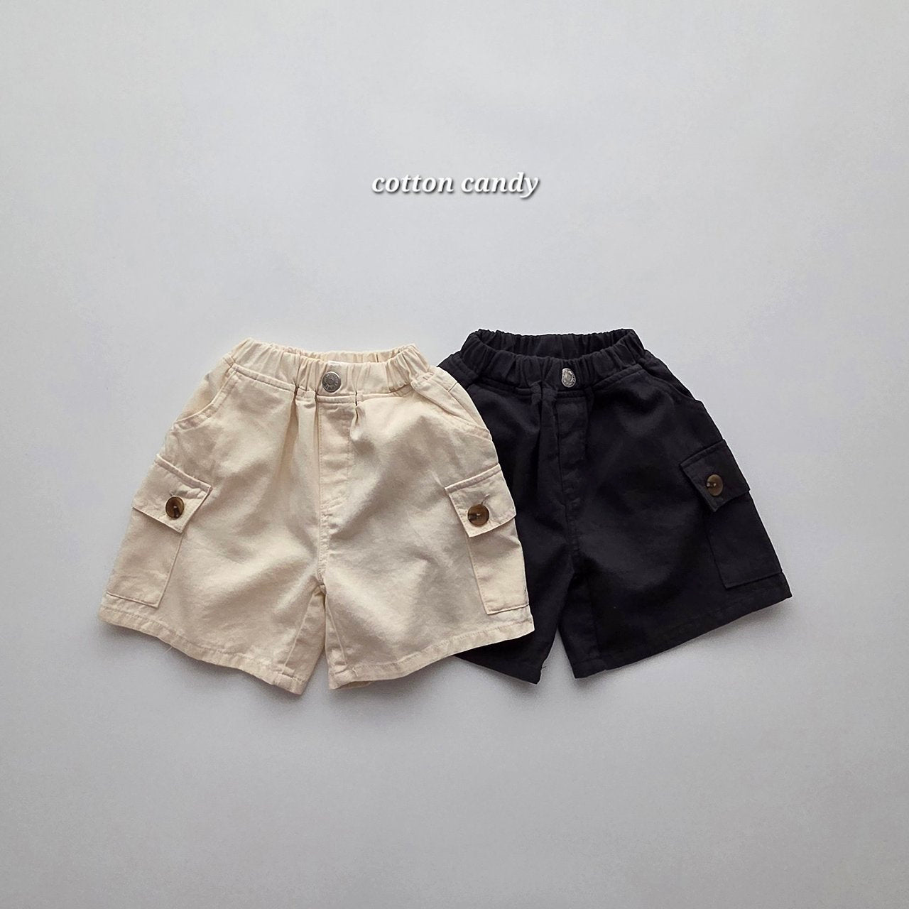 《予約》Button Pants / cotton candy