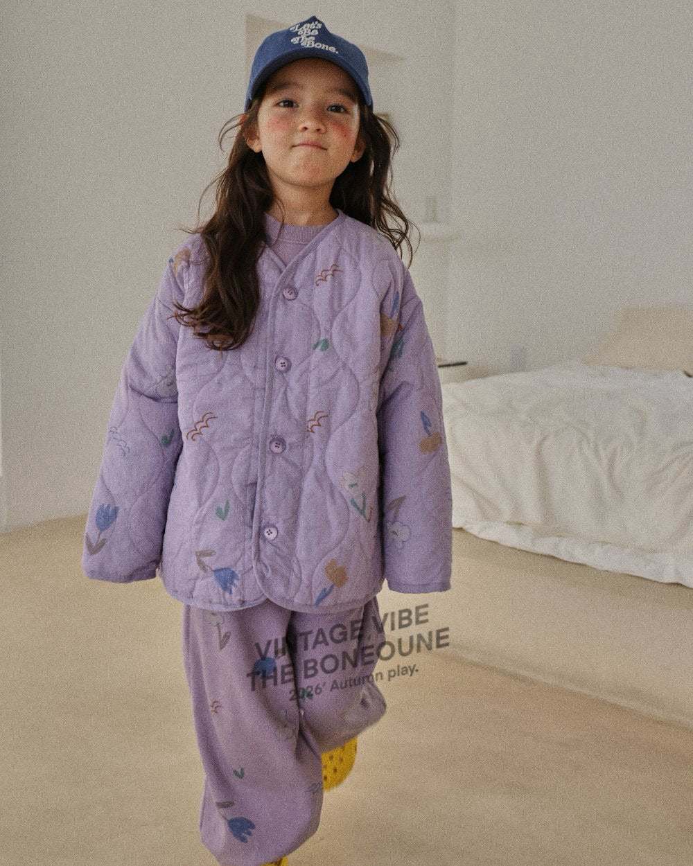 《予約》Flower Overlap Jacket / BONEOUNE
