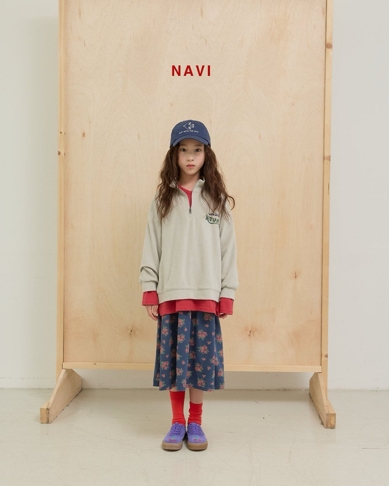 《予約》Morning Half-Zip / navi.