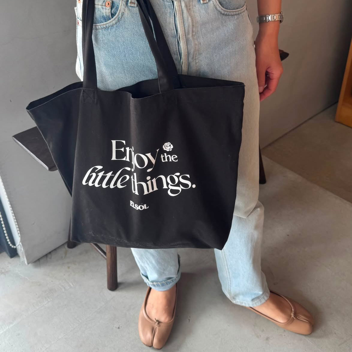 《即納》Enjoy! Canvas Tote Bag