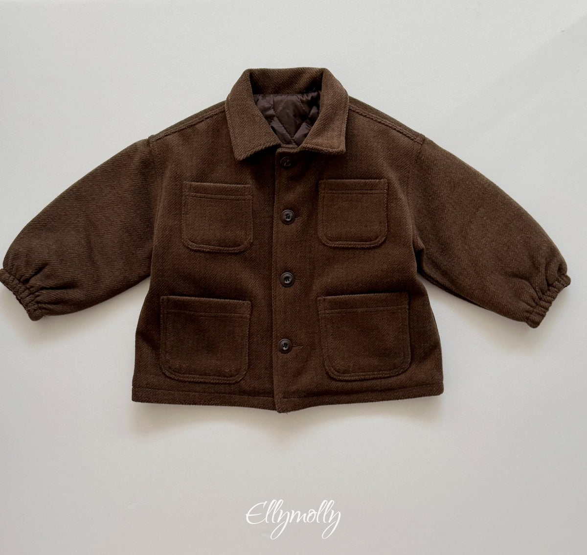 《予約》 Fluffy Wool Coat / ELLY MOLLY