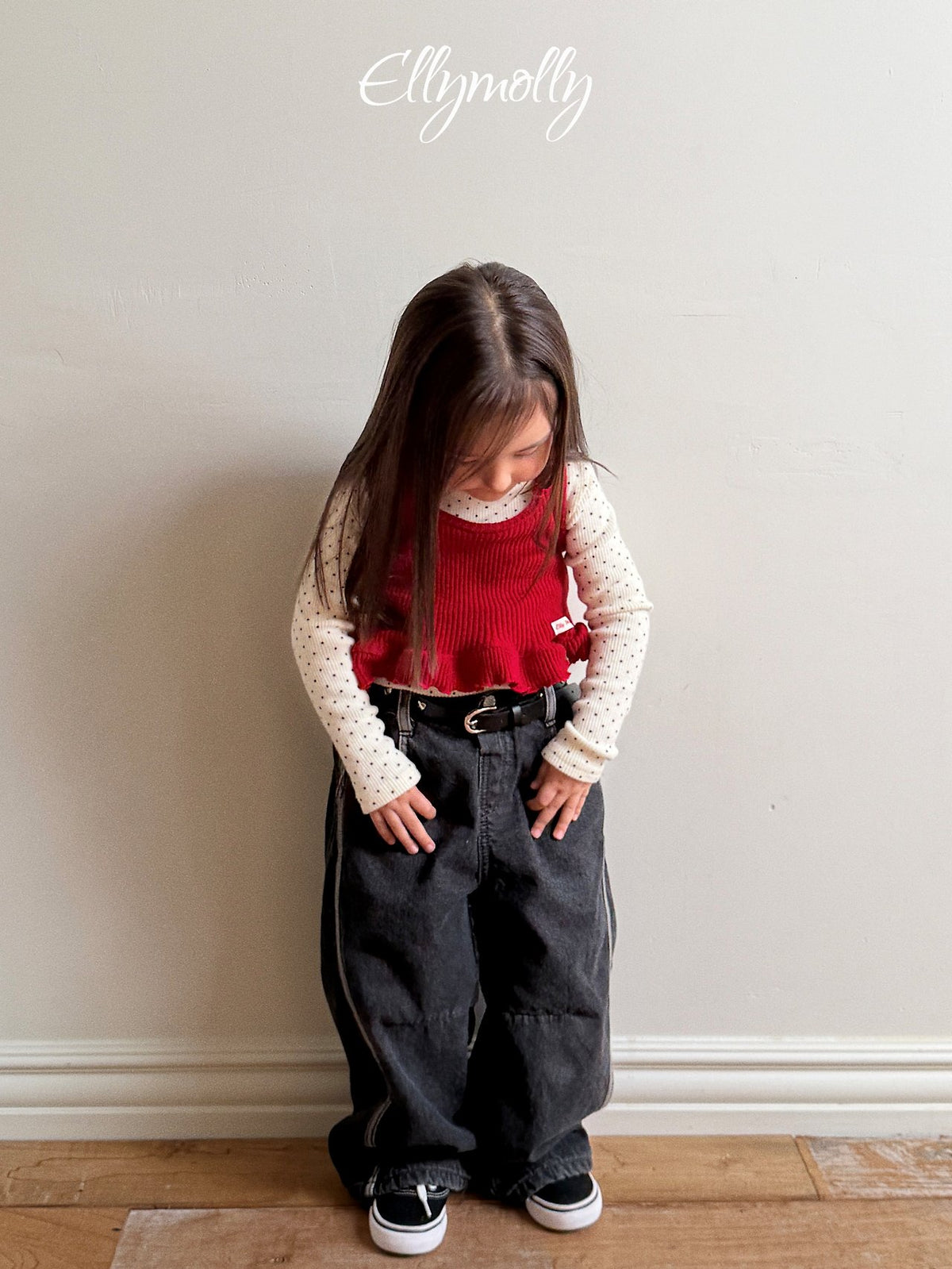 《予約》Linework Brushed Denim / ELLY MOLLY
