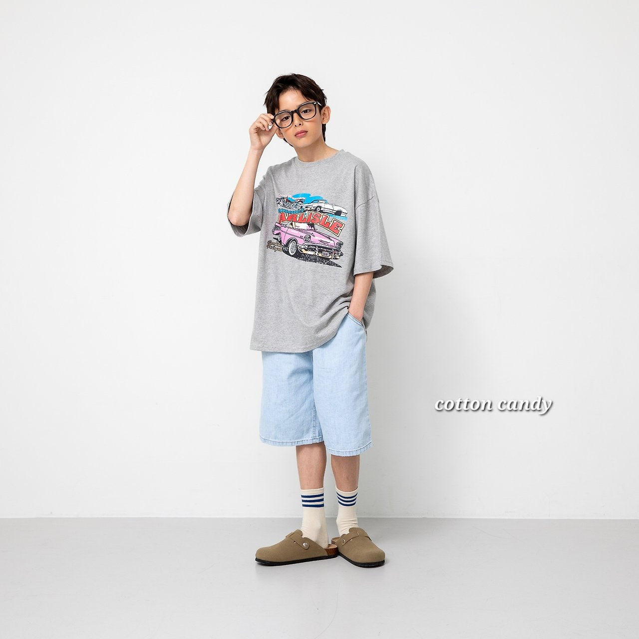《予約》Break Shorts / cotton candy