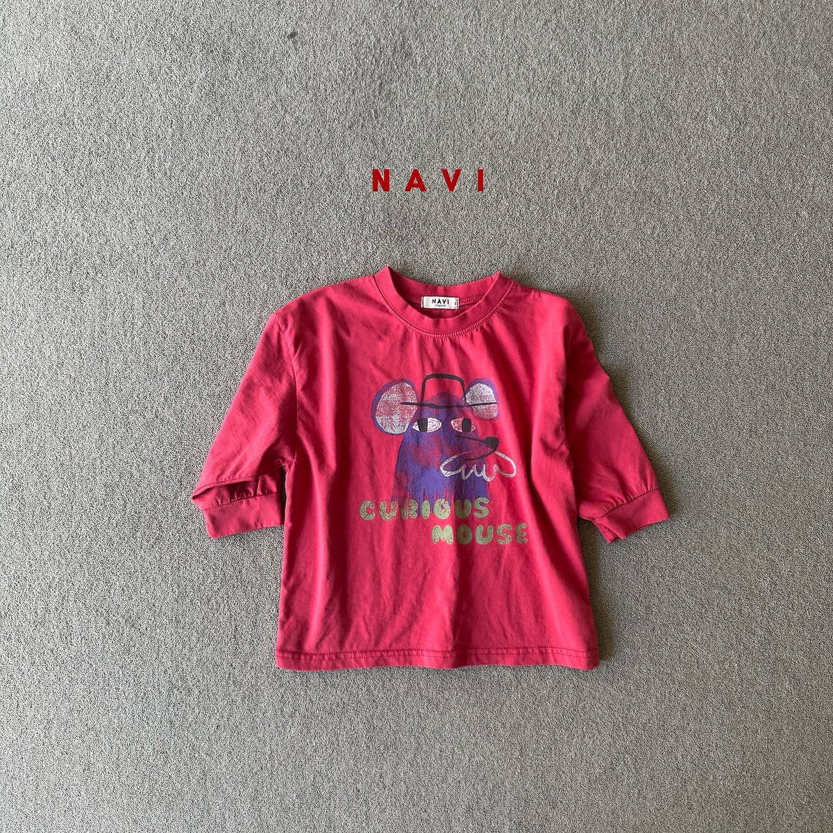 《予約》Mouse L/S Tee / NAVI