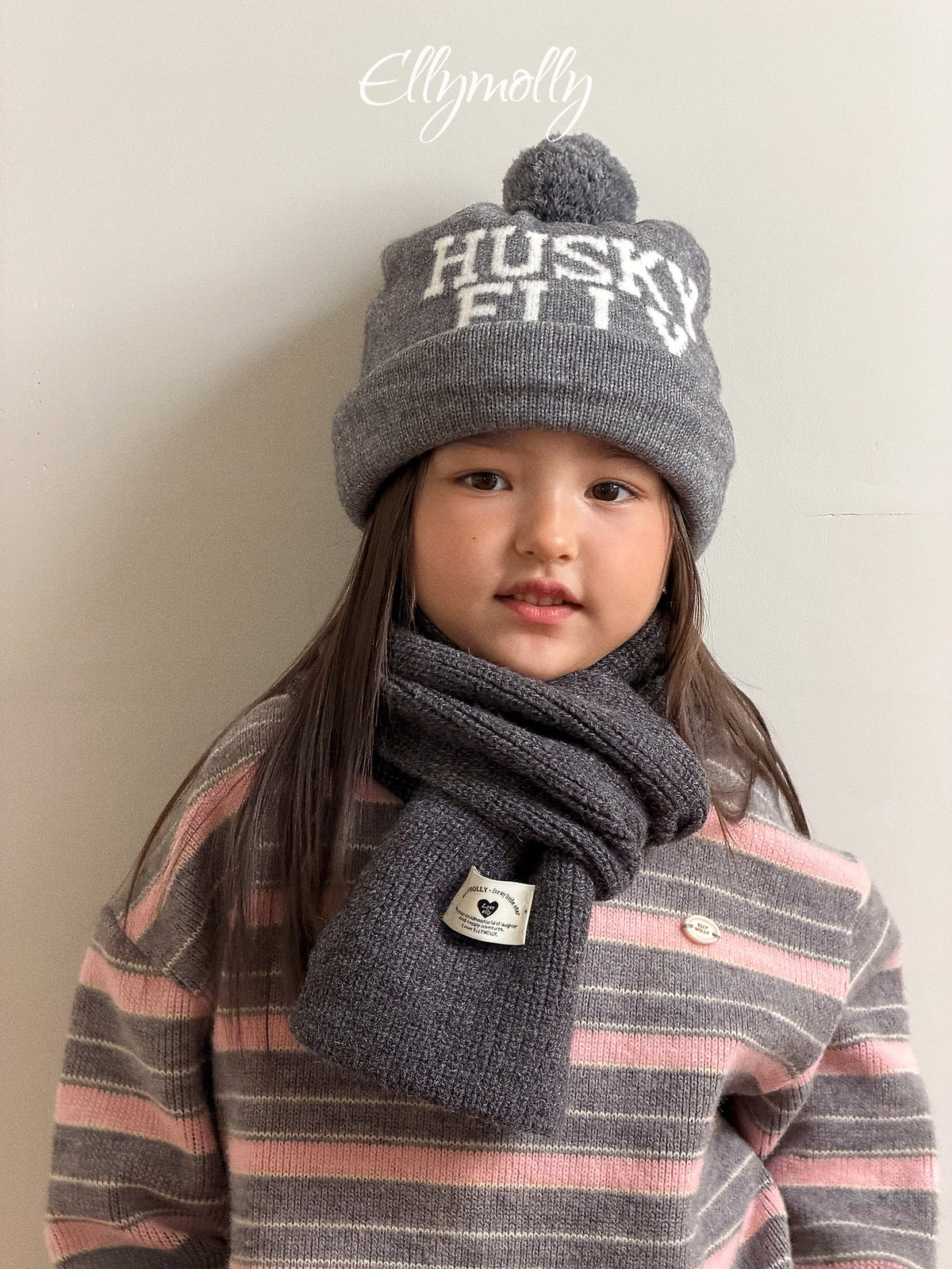 《予約》Husky Pom Pom Beanie / ELLY MOLLY