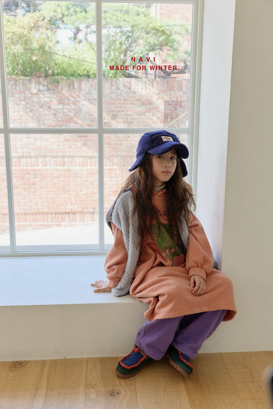 《予約》Green Hooded Dress / NAVI