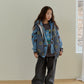 《予約》Moi Wide Denim Pants / NAVI