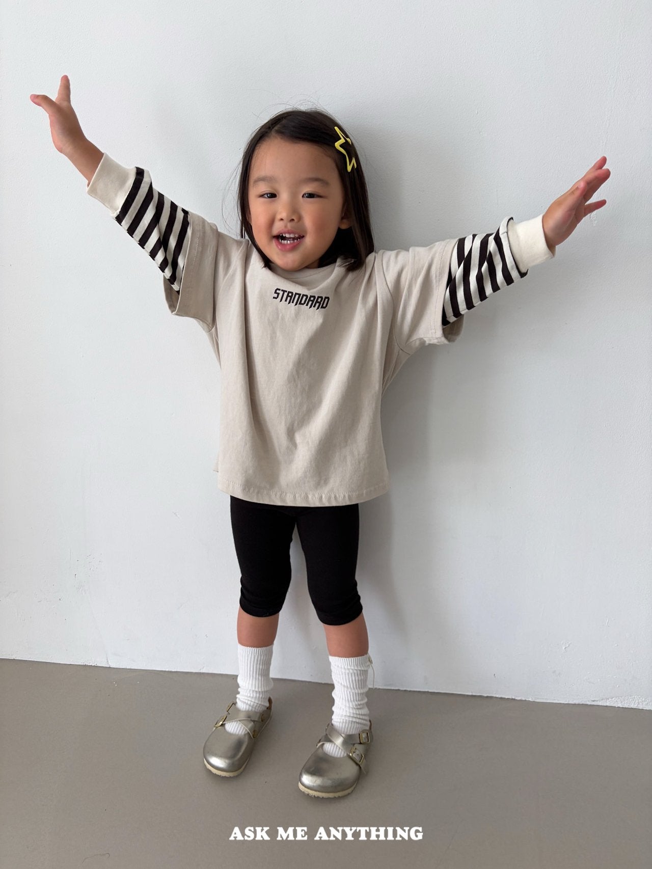 《予約》Half-Length Leggings / ASK ME ANYTHING