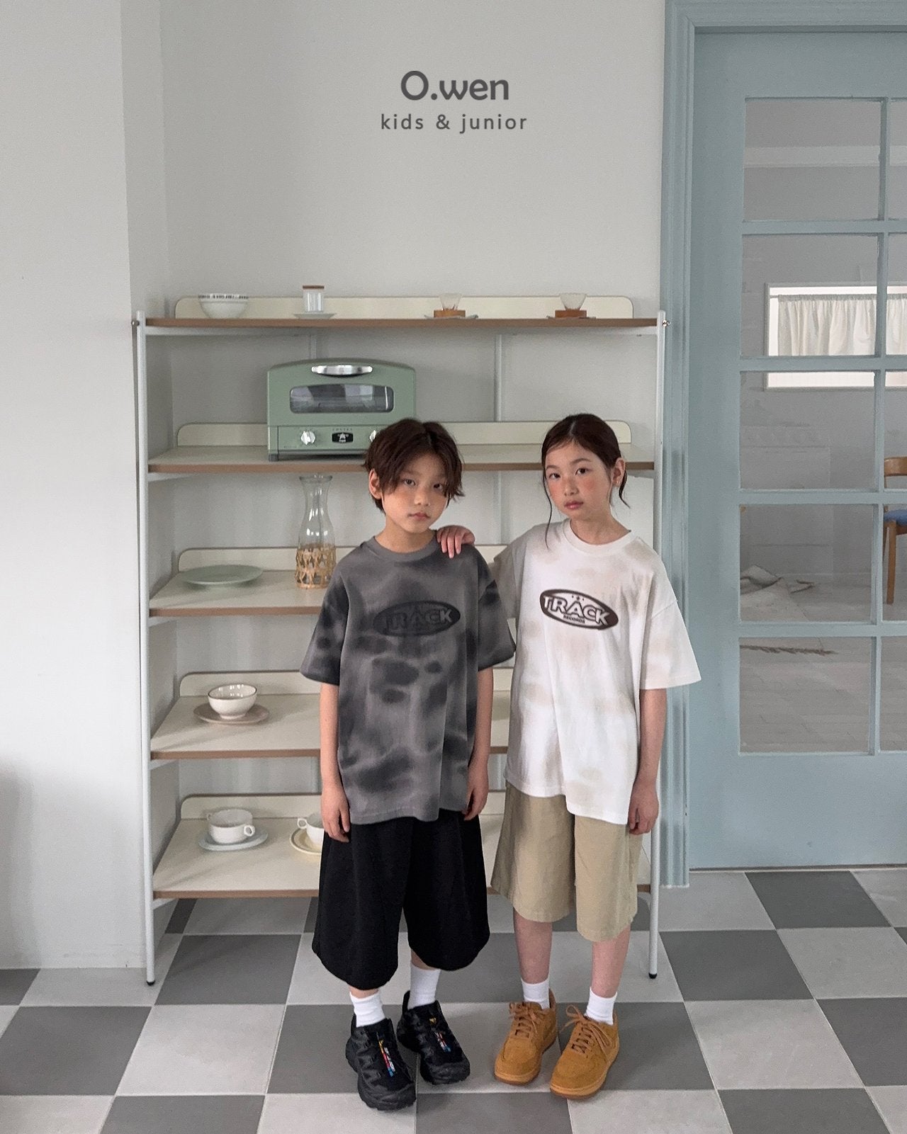 《予約》 Track Wash Tee/ O.wen