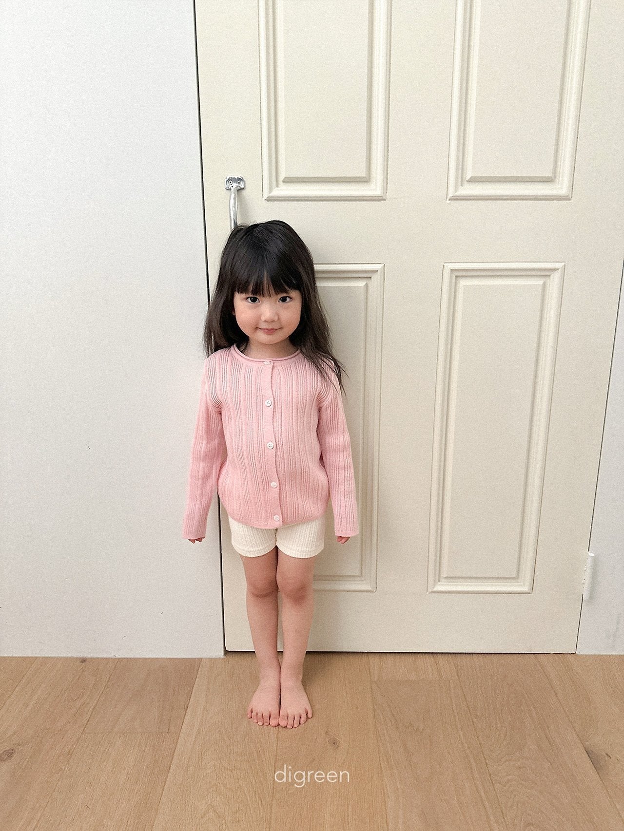 《予約》Wiggly Rib Cardigan (kids) / digreen