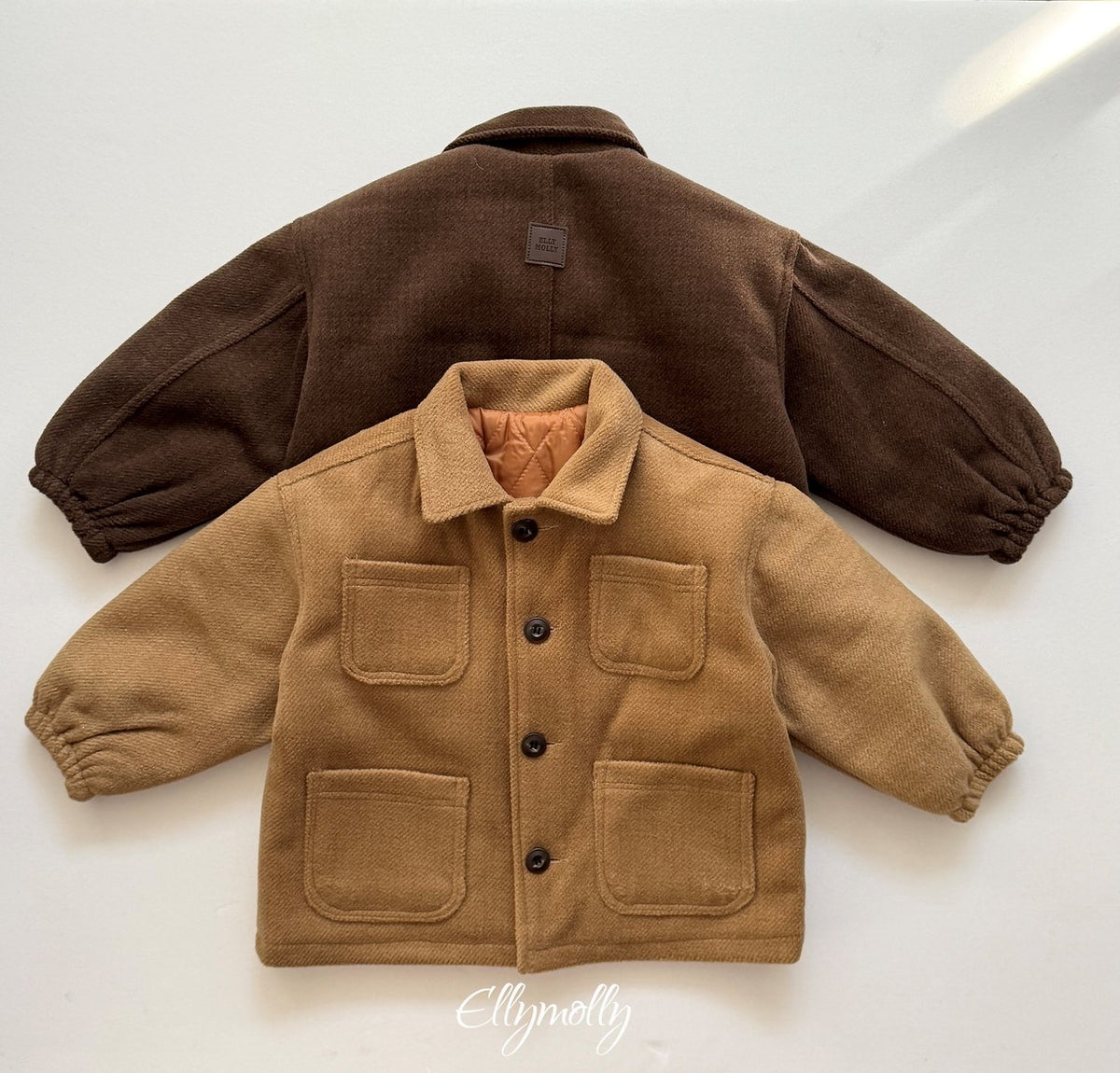 《予約》 Fluffy Wool Coat / ELLY MOLLY