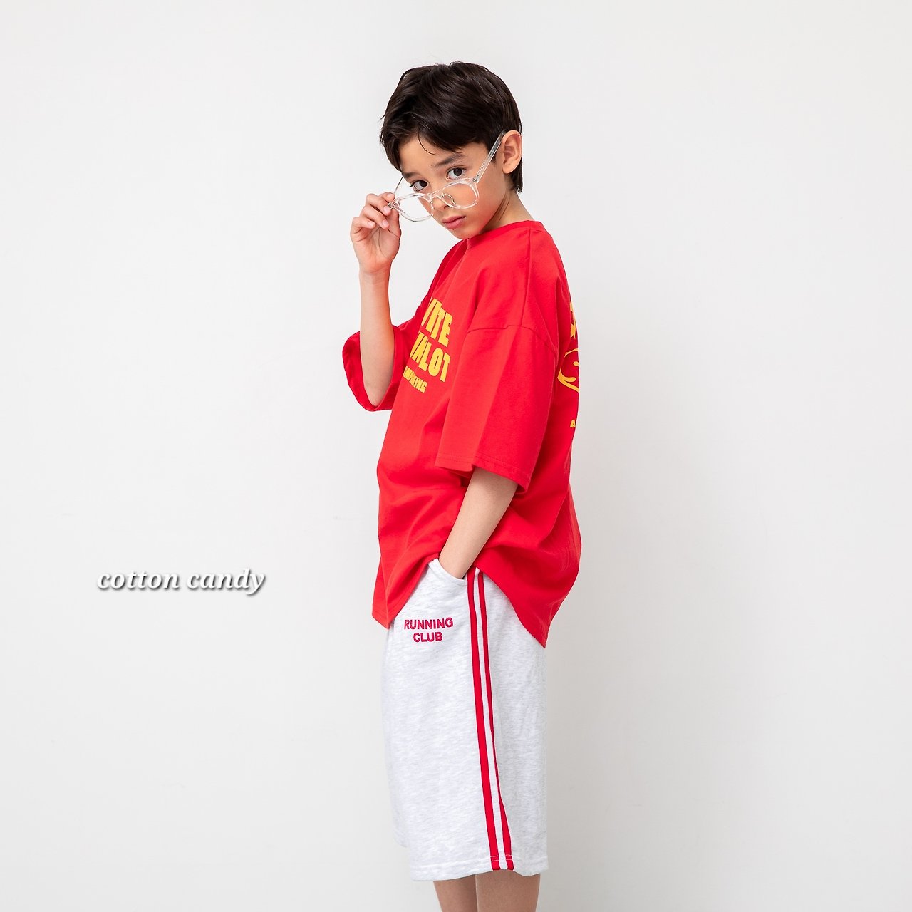 《予約》Steady T-shirt / cotton candy