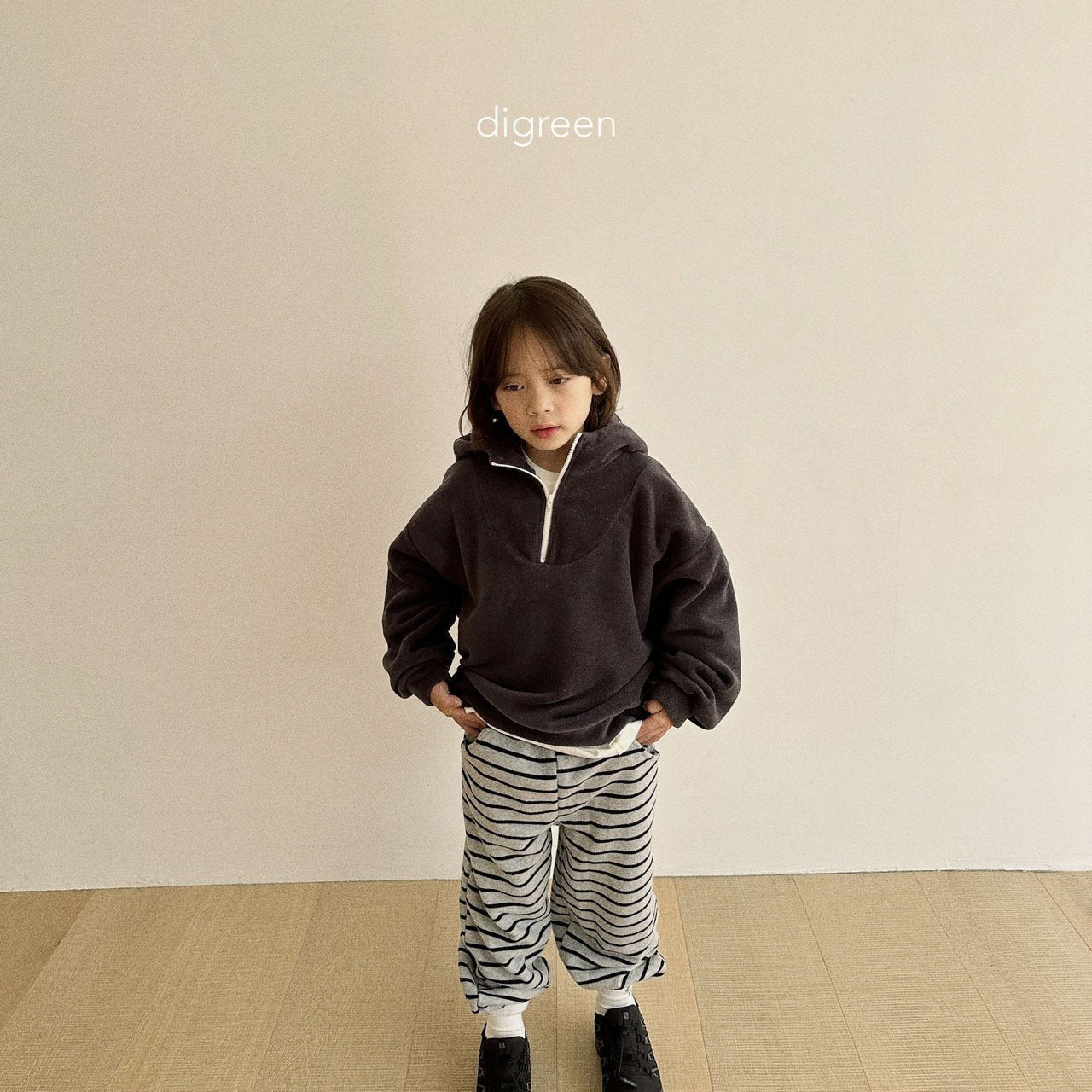 《M size Last 1点》Warm Stripe Pants