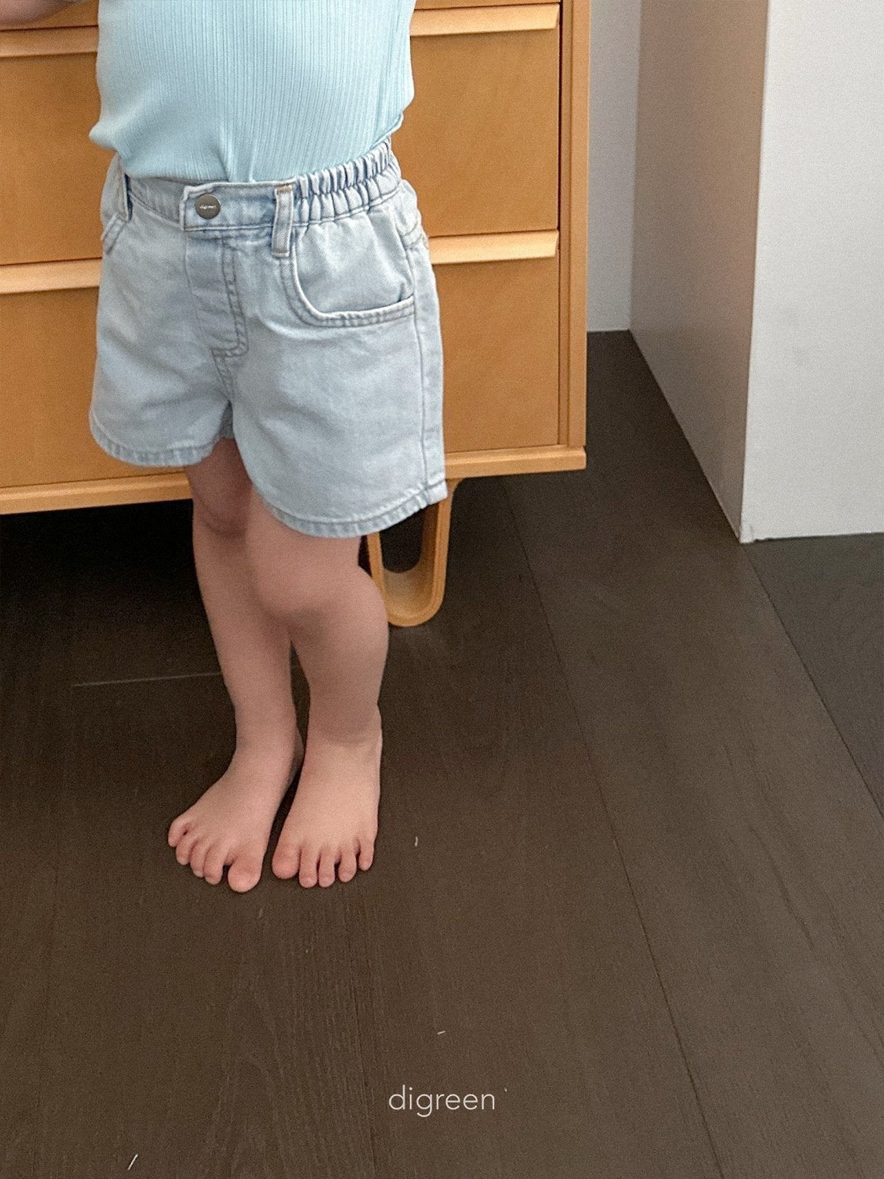 《予約》Veil Short Denim / digreen